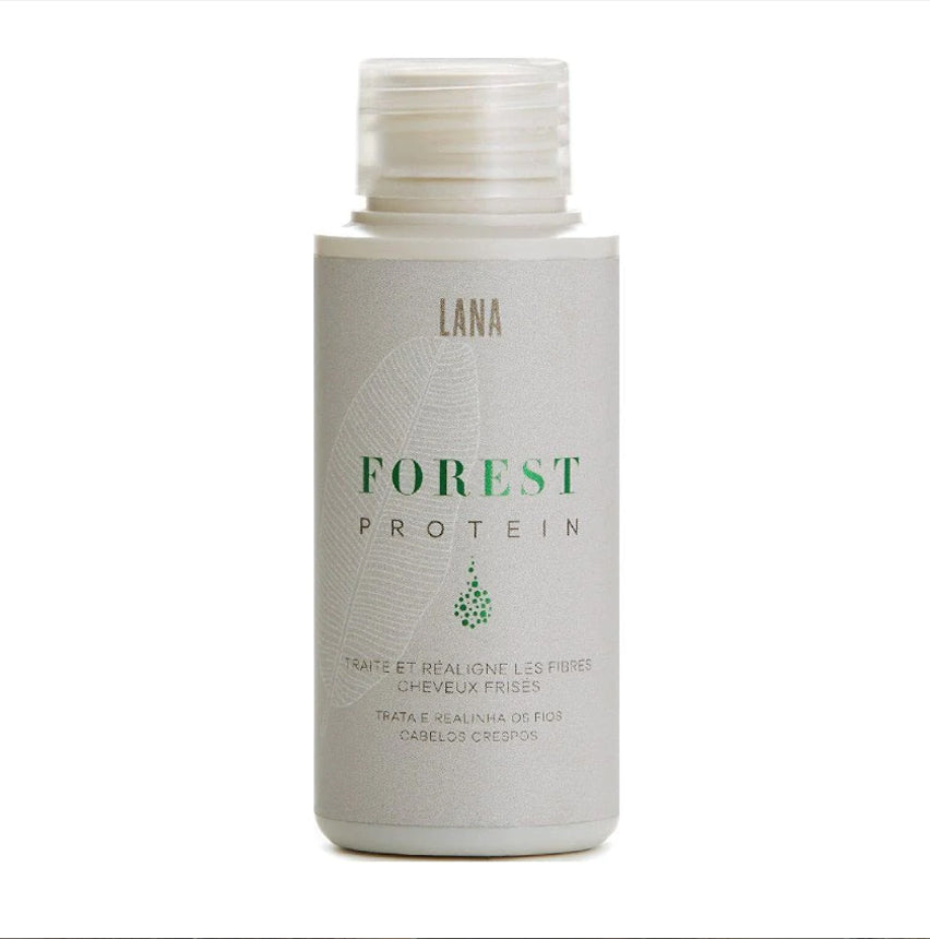 Lana Brasiles - Traitement capillaire lissant aux protéines forestières mini - Tous types de cheveux -100 ml / 3,38 fl.oz.